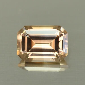 ChampagneZircon eme cut 8.0x5.7mm 2.26cts N zn4549 SOLD