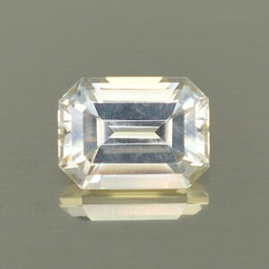 ChampagneZircon eme cut 8.0x5.9mm 2.57cts N zn4550 SOLD