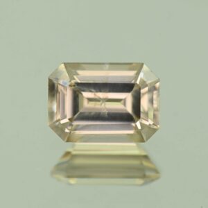 ChampagneZircon eme cut 8.8x6.2mm 2.94cts N zn7226 SOLD
