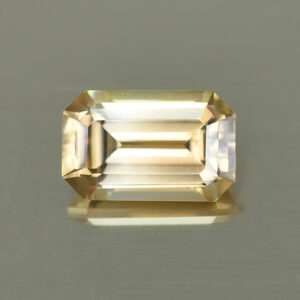 ChampagneZircon eme cut 9.7x6.1mm 3.24cts N zn4556 SOLD