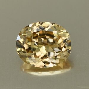 ChampagneZircon oval 11.0x9.0mm 5.12cts N zn1587
