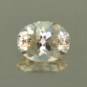 ChampagneZircon oval 9.1x7.0mm 2.97cts N zn4472