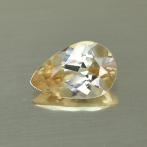 ChampagneZircon pear 10.0x6.5mm 2.46cts N zn4622 SOLD