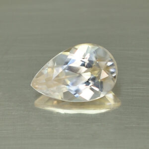ChampagneZircon pear 10.0x6.5mm 2.50cts N zn4624