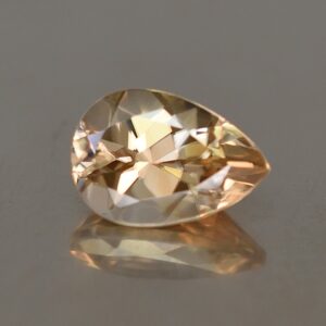 ChampagneZircon pear 10.1x7.1mm 3.23cts N zn2710 SOLD