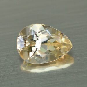 ChampagneZircon pear 10.6x7.5mm 3.62cts N zn3660 SOLD