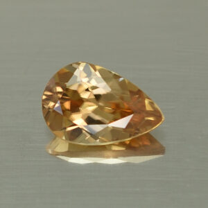ChampagneZircon pear 9.0x6.0mm 1.87cts N zn4600 SOLD