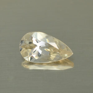 ChampagneZircon pear 9.5x5.4mm 1.70cts N zn4598