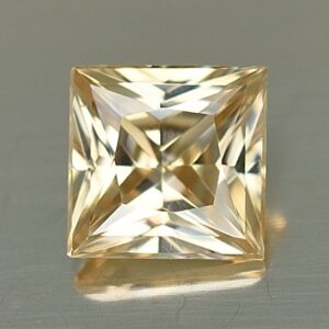 ChampagneZircon princess 6.0mm 1.58cts N zn3566 SOLD