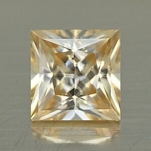 ChampagneZircon princess 6.2mm 1.93cts N zn3568 SOLD