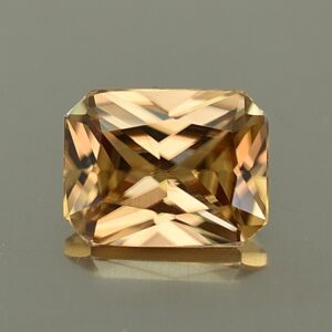 ChampagneZircon radiant 8.9x6.8mm 3.19cts N zn2722 SOLD