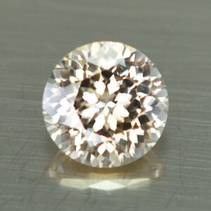 ChampagneZircon round 5.5mm 0.98cts N zn3669