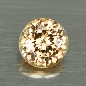 ChampagneZircon round 5.5mm 1.01cts N zn3666