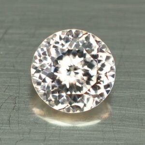 ChampagneZircon round 6.0mm 1.24cts N zn3670