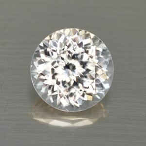 ChampagneZircon round 8.0mm 2.95cts H zn3674