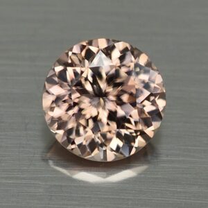 ChampagneZircon round 8.1mm 2.84cts N zn3675 SOLD