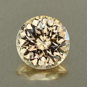 ChampagneZircon round 8.1mm 3.09cts N zn2895 SOLD