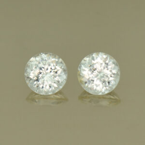 ChampagneZircon round pair 4.5mm 1.10cts N zn3965 SOLD