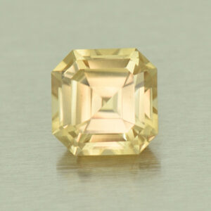 ChampagneZircon sq eme cut 5.5mm 1.30cts N zn5298
