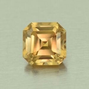 ChampagneZircon sq eme cut 6.0mm 1.68cts N zn5303