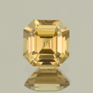 ChampagneZircon sq eme cut 6.5mm 1.90cts N zn5823