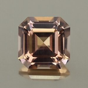 ChampagneZircon sq eme cut 7.9mm 3.65cts N zn3329 SOLD