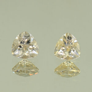ChampagneZircon trill pair 5.9mm 2.11cts N zn2050 SOLD