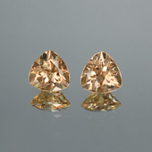 ChampagneZircon trillion pair 7.8mm 4.89cts N zn2058 crop1 SOLD