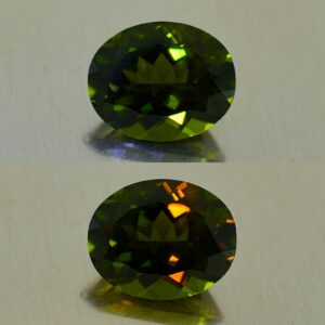 ChromeTourmaline Usambara oval 10.5x8.5mm 3.00cts ct236 combo