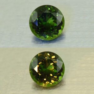 ChromeTourmaline Usambara round 5.5mm 0.61cts N ct630 combo
