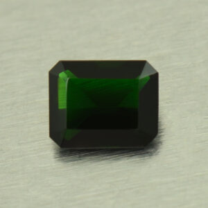 ChromeTourmaline eme cut 5.1x4.1mm 0.40cts N ct493