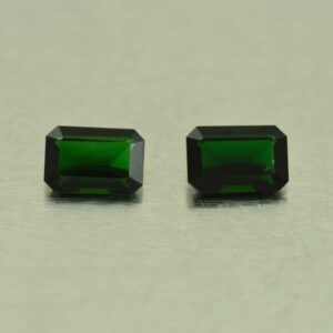 ChromeTourmaline eme cut pair 5.8x4.0mm 0.87cts N ct593 scaled 1