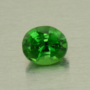 ChromeTourmaline oval 5.5x4.7mm 0.51cts N ct447