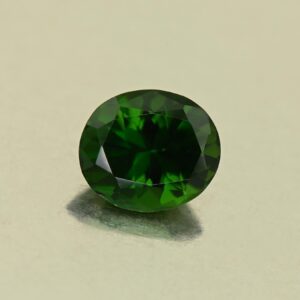 ChromeTourmaline oval 6.0x5.2mm 0.64cts N ct678
