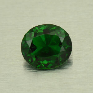 ChromeTourmaline oval 6.4x5.6mm 0.75cts N ct458