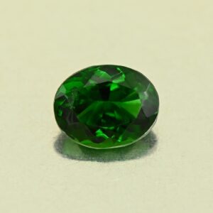 ChromeTourmaline oval 6.6x5.2mm 0.76cts N ct679