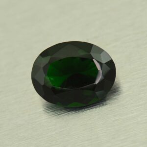 ChromeTourmaline oval 7.5x5.8mm 0.88cts N ct479