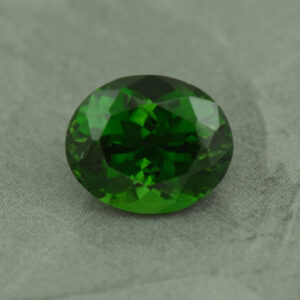 ChromeTourmaline oval 7.5x6.2x4.4mm 1.30cts N ct297