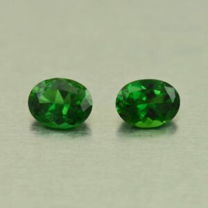 ChromeTourmaline oval pair 6.3x4.8mm 1.20cts N ct592 scaled 1