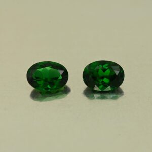 ChromeTourmaline oval pair 6.6x4.8mm 1.48cts N ct683 scaled 1