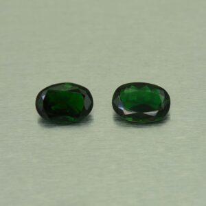 ChromeTourmaline oval pair 7.0x5.0mm 1.30cts N ct389 scaled 1