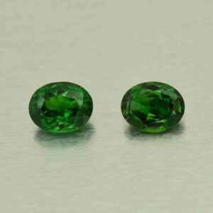 ChromeTourmaline oval pair 7.0x5.6mm 1.88cts N ct489 scaled 1