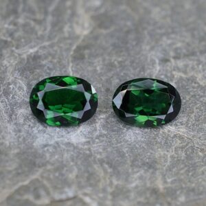 ChromeTourmaline oval pair 8.3x6.0mm 2.19cts ct180
