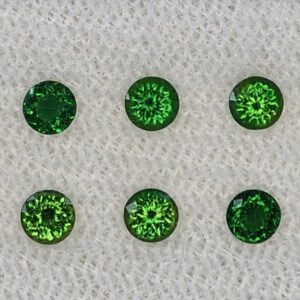 ChromeTourmaline round 3.0mm 0.95cts ct256 SOLD