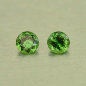 ChromeTourmaline round pair 3.5mm 0.25cts N ct559