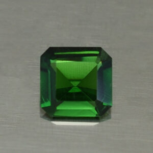 ChromeTourmaline sq eme cut 4.9mm 0.40cts N ct270