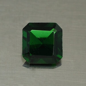 ChromeTourmaline sq eme cut 5.0mm 0.46cts N ct272