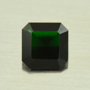 ChromeTourmaline sq eme cut 5.0mm 0.47cts N ct398