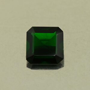 ChromeTourmaline sq eme cut 5.0mm 0.51cts N ct685