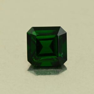 ChromeTourmaline sq eme cut 5.0mm 0.61cts N ct686